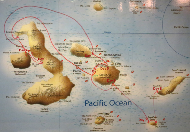 Galapagos map